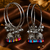 Silver Plated Jhumki Charm Bangle Set for Women