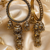 Antique Gold Plated Jhumki Charm Bangle Set