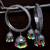 Festive Silver Plated Jhumki Bangles