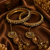Antique Gold Plated Jhumki Bangle Set