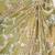 Olive green silver bead & sequin embroidered fendi silk designer saree with unstitched blouse for wedding & party wear
