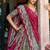 green art silk floral printed navratri lehenga choli