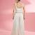 Ivory  georgette sharara  set with thread and sequin work