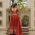 Rust vichitra silk lehenga choli