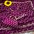 Wine Color Beeds And Cut work Silk Blend Saree