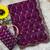 Wine Color Beeds And Cut work Silk Blend Saree