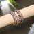 White color meenakari bangle pair ethnic style