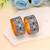 Light blue color hand painted meenakari bangle pair