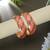 Orange & brown color meenakari bangle pair design