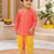 Boys Pure Cotton Angrakha Kurta with Dhoti Pants