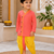 Boys Pure Cotton Angrakha Kurta with Dhoti Pants