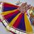Multicolor Gamathi Mirror Work Pure Cotton Navratri Lehenga Choli with Blouse