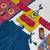Navy Blue, Mustard Yellow & Rani Pink Embroidery Thread & Sequence Work Rayon Cotton Navratri Lehenga Choli with Dupatta