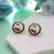 White color meenakari earrings premium ethnic look
