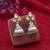 Firozi color meenakari earrings colorful ethnic look