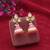 Rani color meenakari earrings elegant festive finish