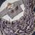 Lavender Color Embroidery theard Work Satin Saree