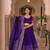 Blue lehenga choli for wedding