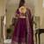 Maroon lehenga choli for wedding