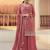 Pink Silk Blend semi stitched wedding suits