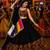 Black Gamthi Mirror Work Navratri Lehenga Choli Set 