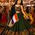 Mehendi Gamthi Mirror Work Navratri Lehenga Choli Set 