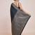 blue silk blend banarasi jacuard work saree with unstitched blouse piece