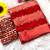 Red Color Hand aari work with real handwork gold mirror work Silk Blend Saree