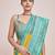 yellow silk blend banarasi jacuard work saree with unstitched blouse piece