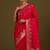 pink silk blend banarasi jacuard work saree with unstitched blouse piece