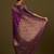 wine silk blend banarasi jacuard work saree with unstitched blouse piece