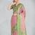 pink silk blend banarasi jacuard work saree with unstitched blouse piece