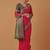 pink silk blend banarasi jacuard work saree with unstitched blouse piece