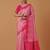 pink silk blend banarasi jacuard work saree with unstitched blouse piece