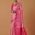 pink silk blend banarasi jacuard work saree with unstitched blouse piece
