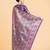 lavender silk blend banarasi jacuard work saree with unstitched blouse piece