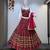 Magenta Pure Vatican Cotton Lehenga Choli with Heavy Mirror Lace 