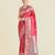 pink silk blend banarasi jacuard work saree with unstitched blouse piece