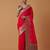pink silk blend banarasi jacuard work saree with unstitched blouse piece