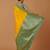 yellow silk blend banarasi jacuard work saree with unstitched blouse piece