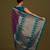 wine silk blend banarasi jacuard work saree with unstitched blouse piece