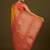 orange silk blend banarasi jacuard work saree with unstitched blouse piece