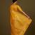 yelllow silk blend banarasi jacuard work saree with unstitched blouse piece