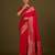 pink silk blend banarasi jacuard work saree with unstitched blouse piece