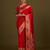 red silk blend banarasi jacuard work saree with unstitched blouse piece
