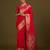pink silk blend banarasi jacuard work saree with unstitched blouse piece