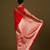 red silk blend banarasi jacuard work saree with unstitched blouse piece