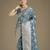 wine silk blend banarasi jacuard work saree with unstitched blouse piece
