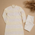 Lemon yellow color embroidery work & shading print cotton men's kurta payjama set