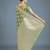 mehendi silk blend banarasi jacuard work saree with unstitched blouse piece